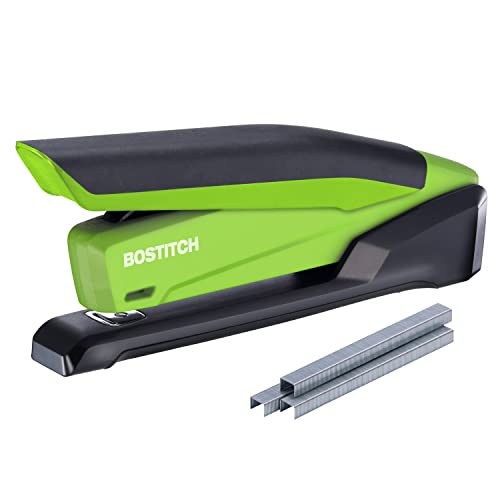 Bostitch 20-Sheet Desktop Stapler, Jam-Free, Green