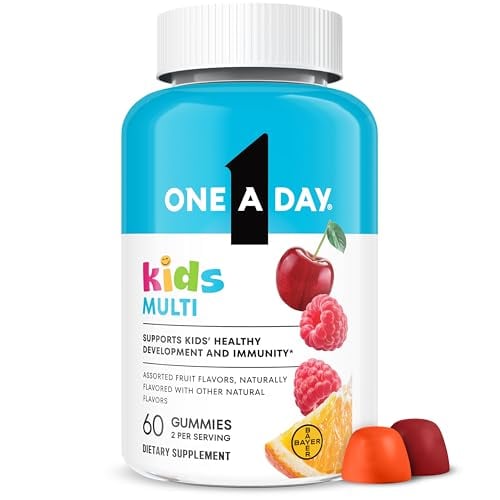 Prime Deal: Kids Multivitamin Gummies with Vitamin C, D, E & Zinc, 60ct