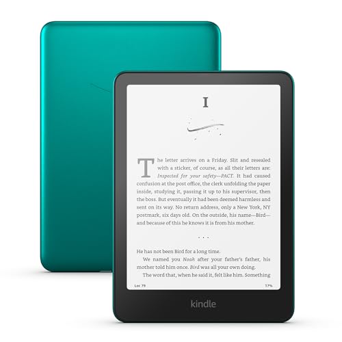 Kindle Paperwhite Signature 32GB – Fastest, Auto Light, Wireless, Jade