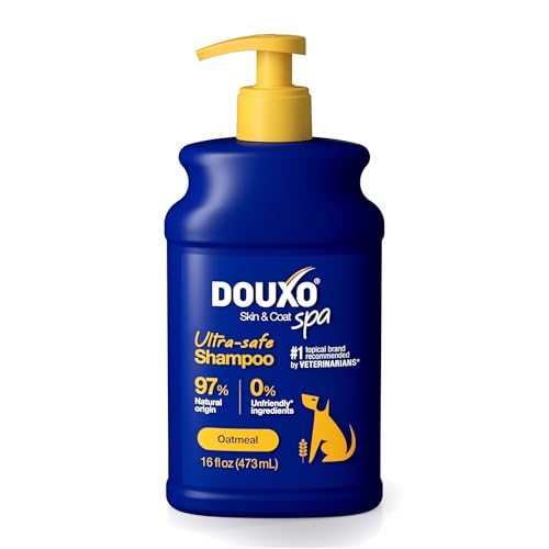 DOUXO Oatmeal Hypoallergenic Dog Shampoo, 16 Fl Oz