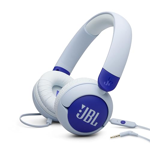JBL Junior 320 Kids Wired Headphones with Mic (Blue)