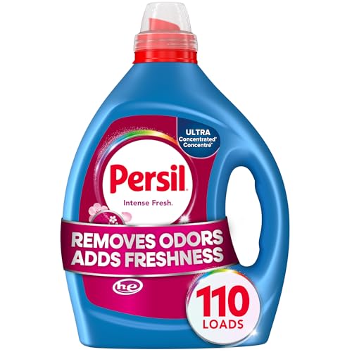 Persil Intense Fresh HE Liquid Detergent, 82.5 fl oz, 110 Loads