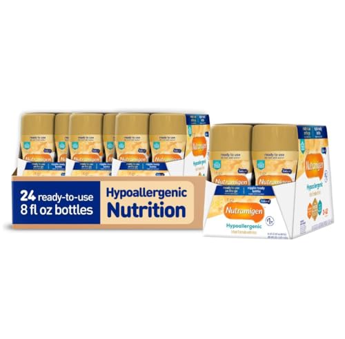Nutramigen Hypoallergenic Baby Formula, Lactose-Free, 8oz, 24 Pack