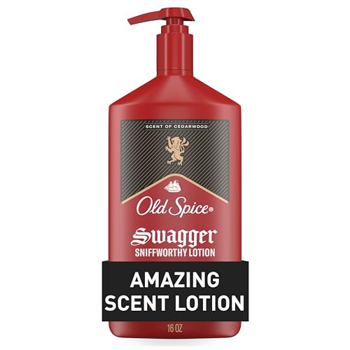 Old Spice Swagger Cedarwood Lotion, 16 oz, All Skin Types