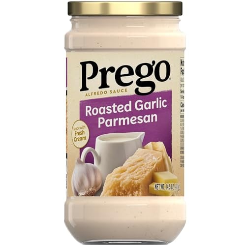 Prego Alfredo Sauce with Roasted Garlic & Parmesan, 14.5 oz