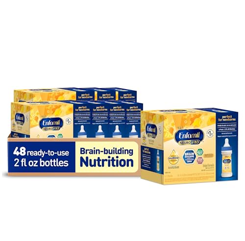 Enfamil NeuroPro Baby Formula, Omega-3 DHA, Non-GMO, 48 Pack
