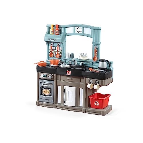 Step2 Chefs Kids Kitchen Playset with Lights, Sounds & 25 Accessories