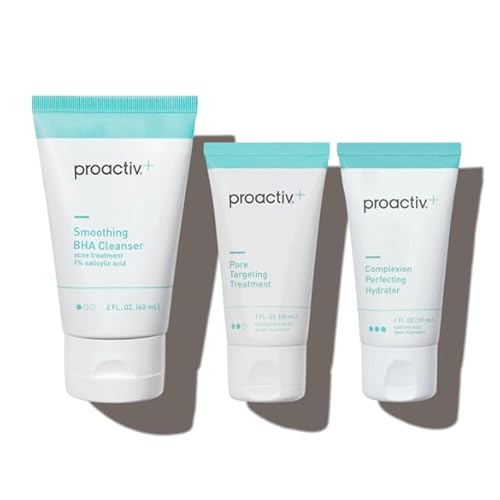 Proactiv+ 3 Step Acne Kit: Cleanser, Treatment, Moisturizer