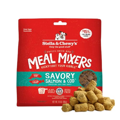 Stella & Chewy’s Freeze-Dried Salmon & Cod Dog Food Topper, 18 oz