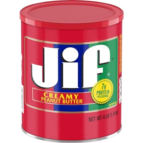 Jif Creamy Peanut Butter, 4 lbs