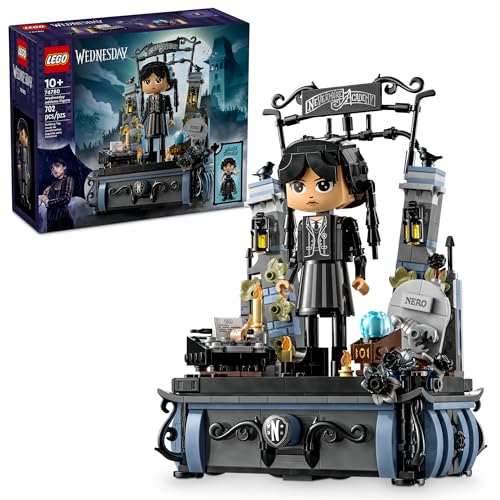 LEGO Wednesday Addams Figure – Collectible Building Toy for Kids