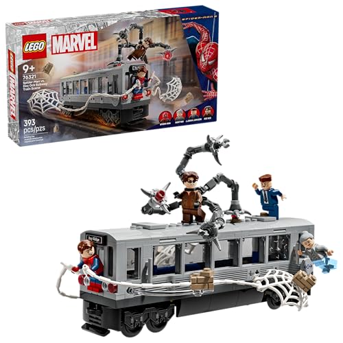 LEGO Spider-Man vs. Doc Ock Subway Set – Ages 9+