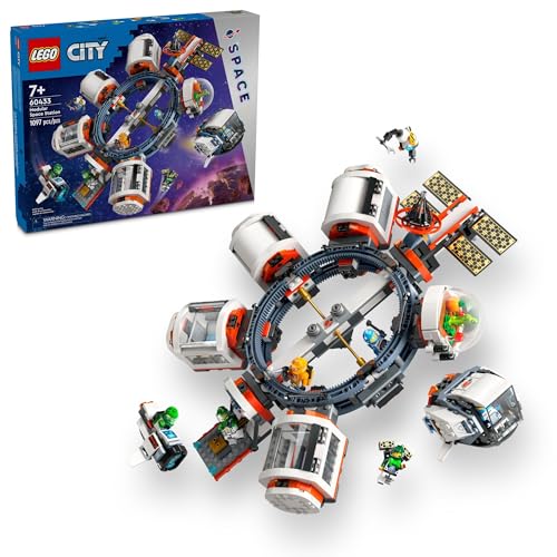 LEGO City Space Station STEM Toy with 6 Astronauts