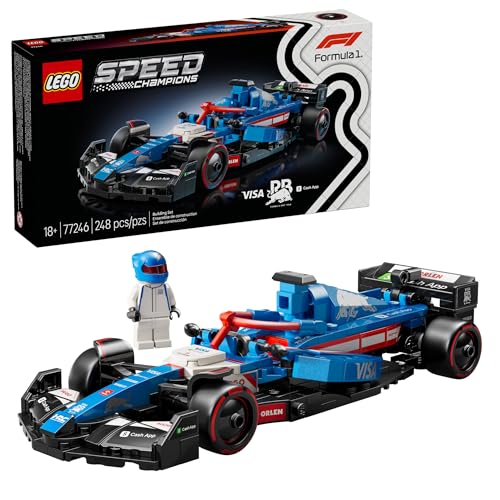 LEGO Speed Champions F1 Race Car Model Kit – Ages 18+
