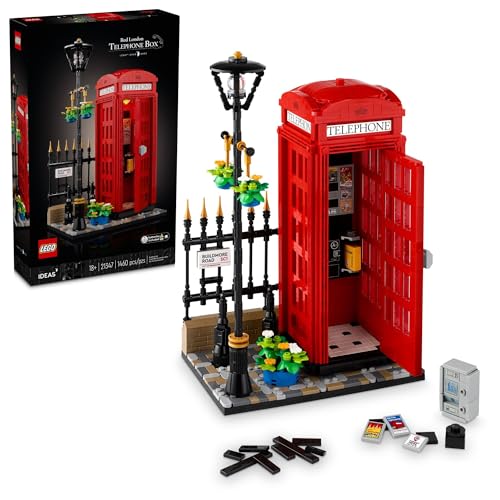 LEGO Ideas Red London Telephone Box Model, 21347