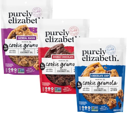 Purely Elizabeth Gluten-Free Cookie Granola Variety Pack 11oz