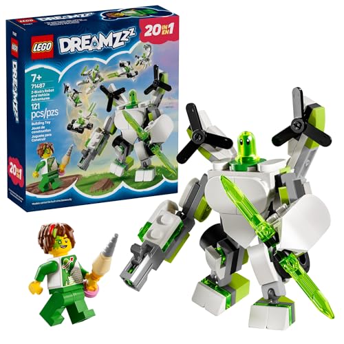 LEGO Z-Blob’s Robot & Vehicle Kit, Ages 7+, 71487