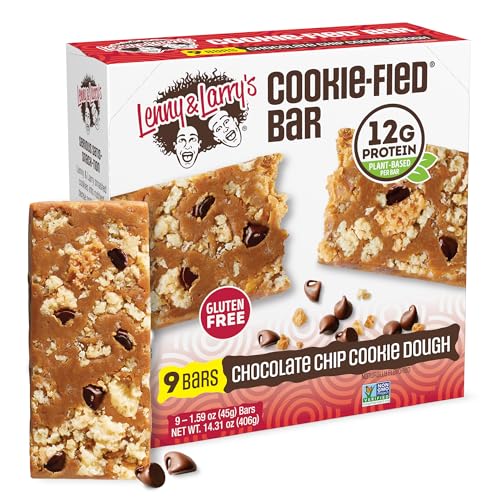 Lenny & Larry’s Vegan Chocolate Chip Protein Bars, 9-Pack