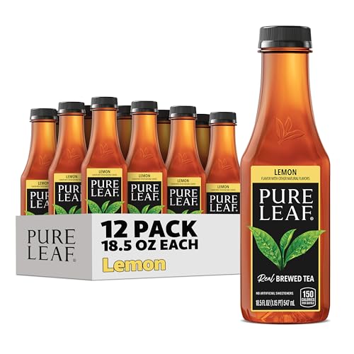 Pure Leaf Sweetened Lemon Iced Tea, 18.5oz, 12 Pack