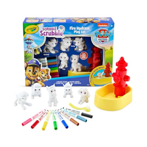 Crayola PAW Patrol Scribble Scrubbies Playset for Toddlers Ages 3+