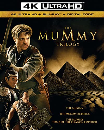 The Mummy Trilogy 4K UHD + Blu-ray + Digital