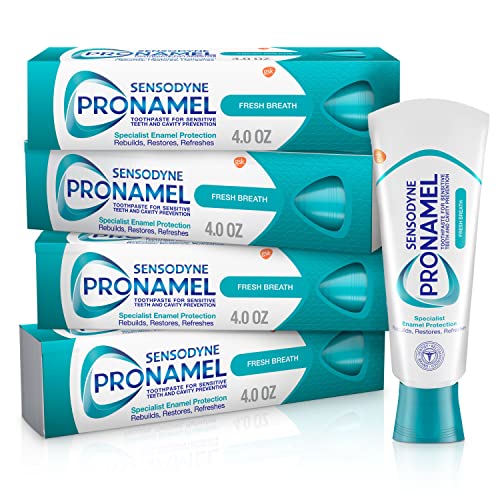 Sensodyne Pronamel Toothpaste for Sensitive Teeth, 4 oz (4 Pack)