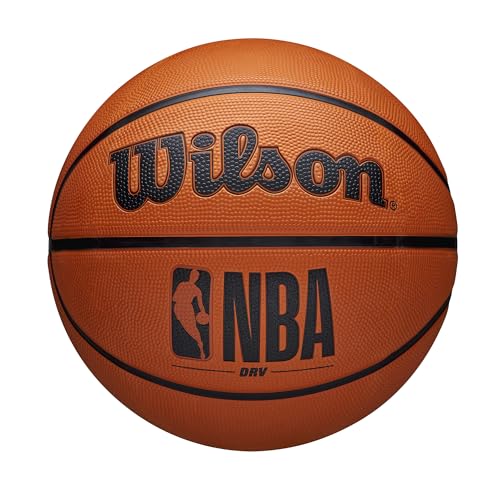 WILSON NBA DRV Basketball, Brown, Size 7 (29.5″)