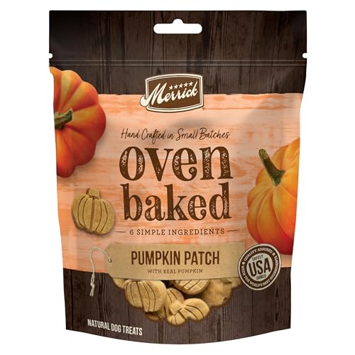 Merrick Oven Baked Pumpkin Dog Treats – 11 oz.