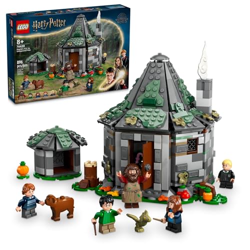LEGO Harry Potter Hagrid’s Hut Set with Minifigures – 76428