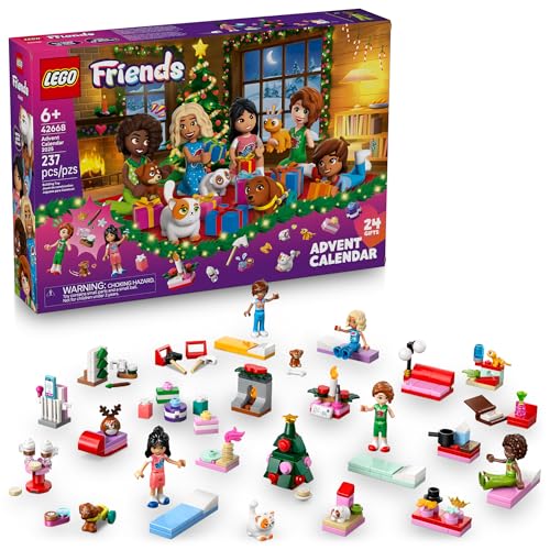 LEGO Friends 2025 Advent Calendar – 24 Surprises for Kids