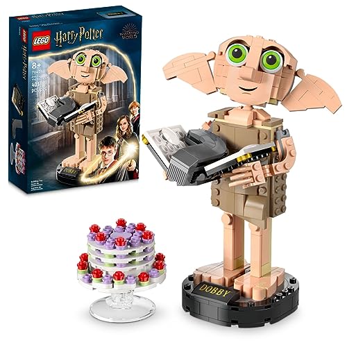 LEGO Harry Potter Dobby Building Toy Set, Ages 8+, 76421