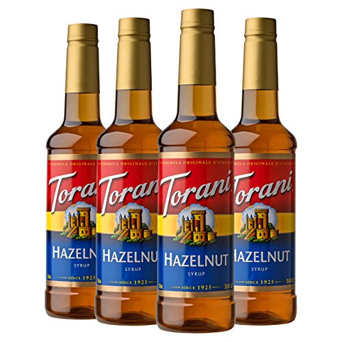 Torani Hazelnut Syrup, 25.4 oz, 4 Pack