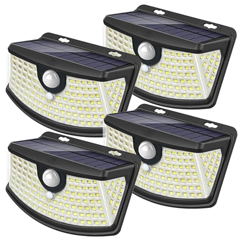 Aootek Solar Motion Sensor Lights 4Pack