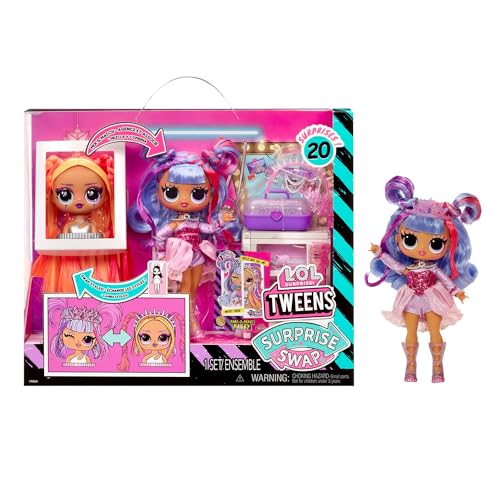 L.O.L Surprise Tweens Doll Bailey with Styling Head & Accessories