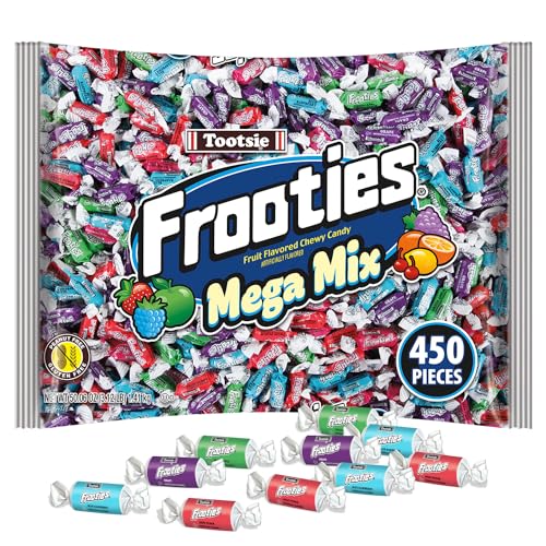 Frooties Mega Mix: 450 Assorted Fruit Chews, 3 lb. Bag