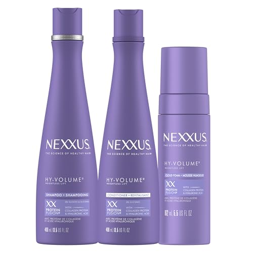 Nexxus Volume Lift Shampoo, Conditioner & Foam Set, 3 Pack