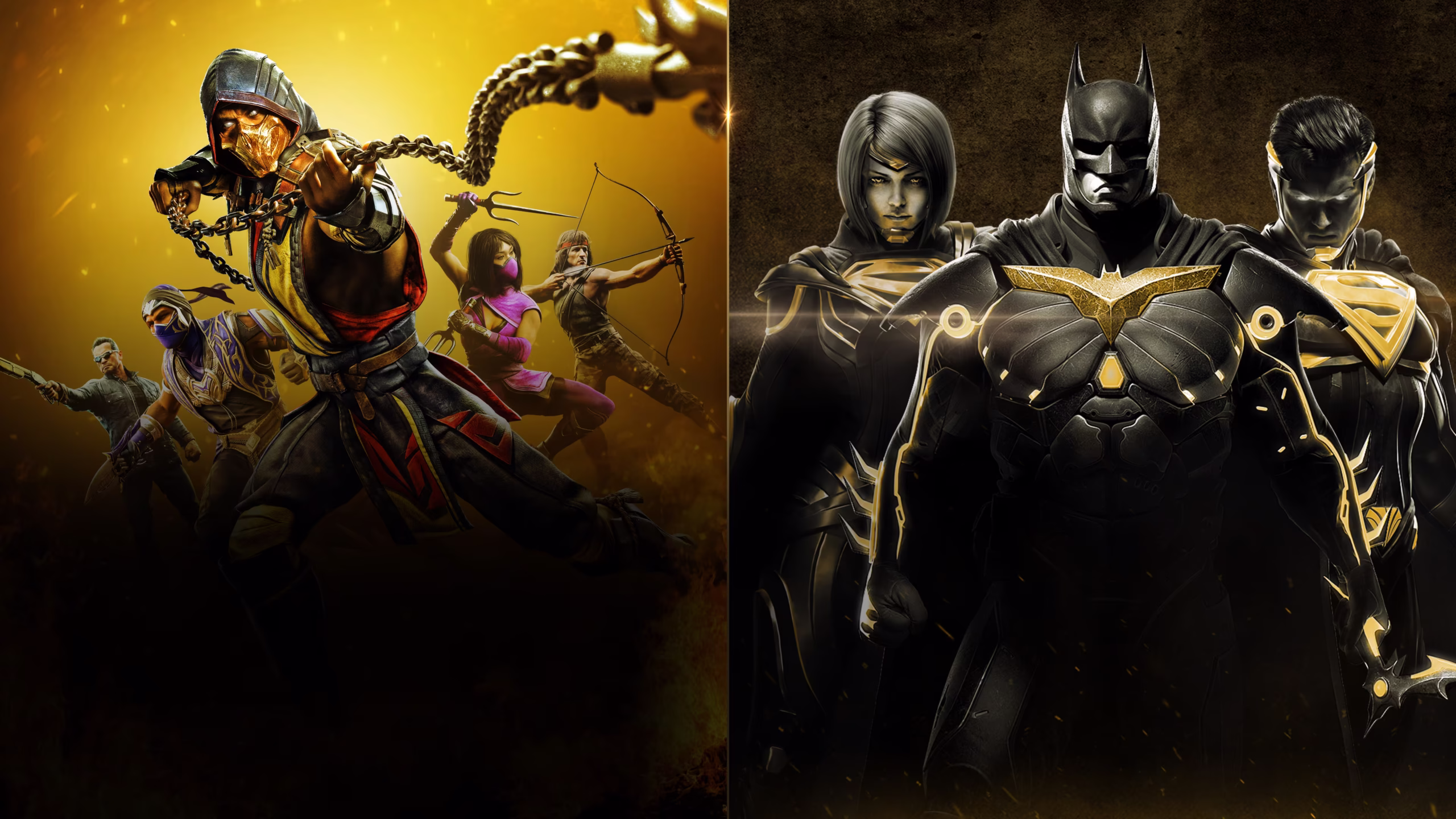PS4,PS5 Mortal Kombat 11 Ultimate + Injustice 2 Leg Edition Bundle