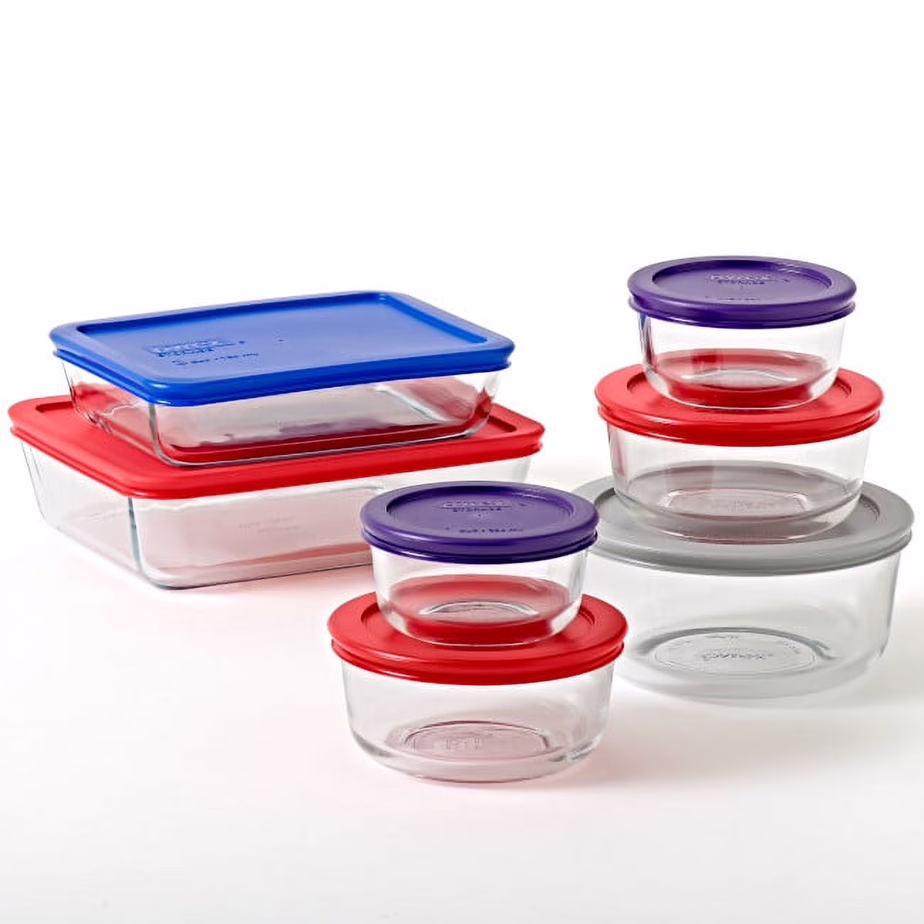 Pyrex Simply Store Glass Bakeware Set 14 Piece