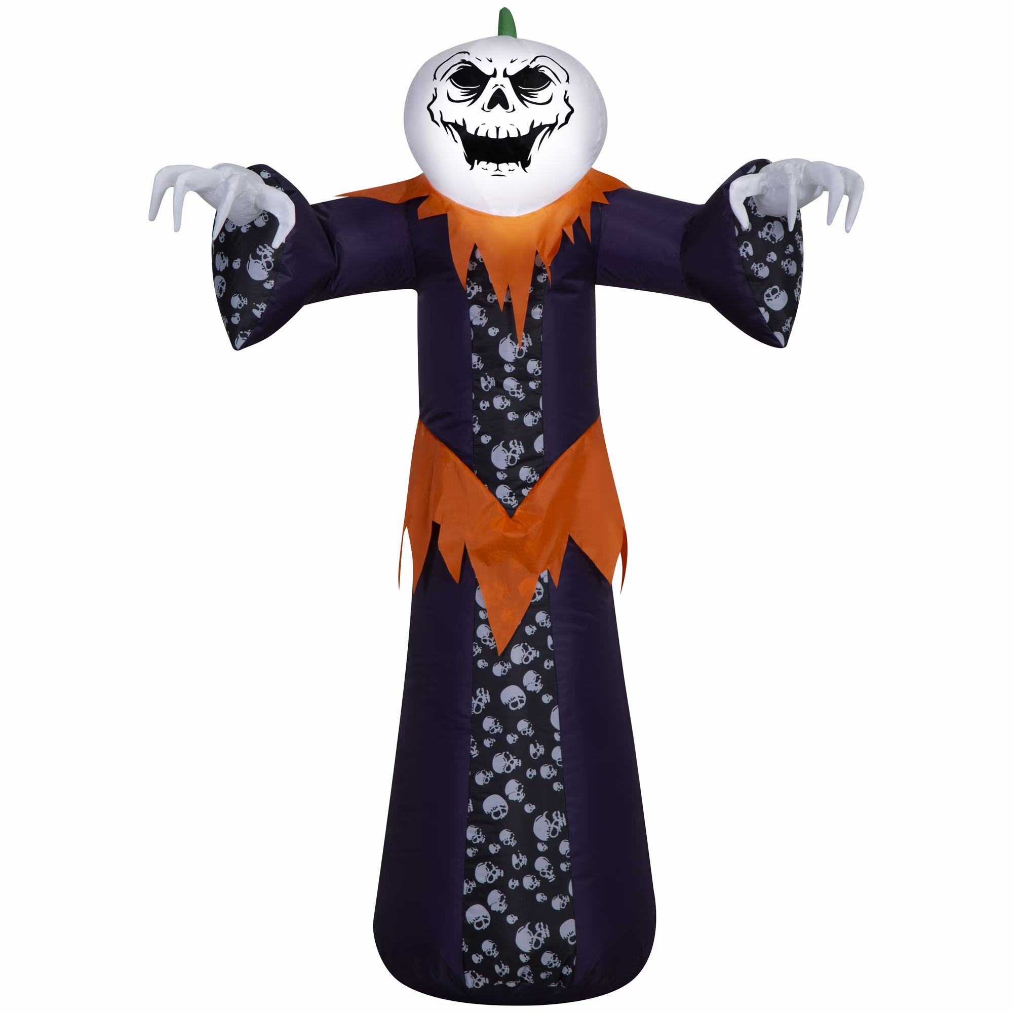 Spooky Pumpkin Reaper Airblown Yard Inflatable, Multicolor 4′ Halloween by Way To Celebrate