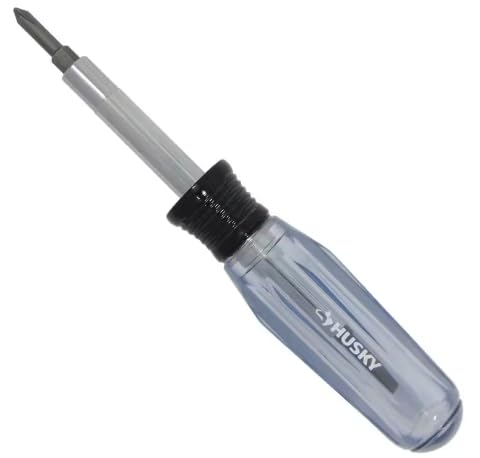 Husky Reversible 6-in-1 Multi-Bit Screwdriver