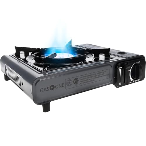 Gas One Portable Butane Camping Stove with Auto Ignition