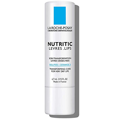 La Roche-Posay Lip Balm for Very Dry Lips, 0.15 Fl Oz