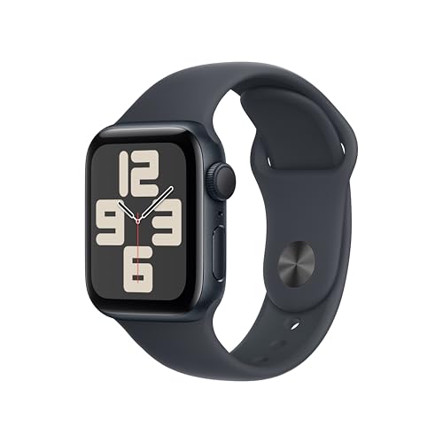 Apple Watch SE (2nd Gen) GPS 40mm, Midnight, Fitness Tracker