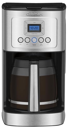 Cuisinart 14-Cup Programmable Coffee Maker, Stainless Steel