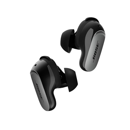 Bose QuietComfort Ultra 2nd Gen Wireless Noise Cancelling Earbuds, Black