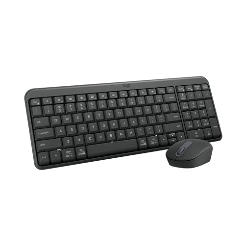 Logitech MK250 Wireless Keyboard & Mouse Combo – Graphite