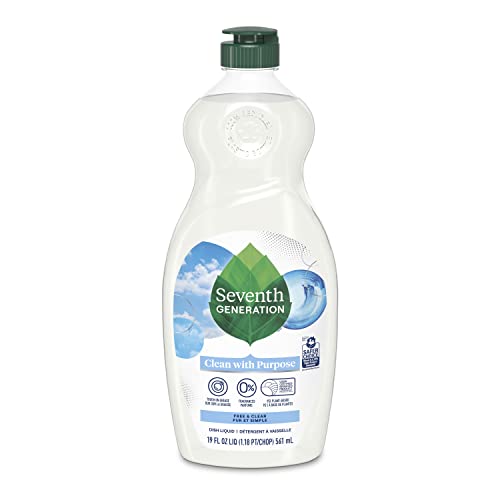 Seventh Generation Free & Clear Dish Soap, 19 oz