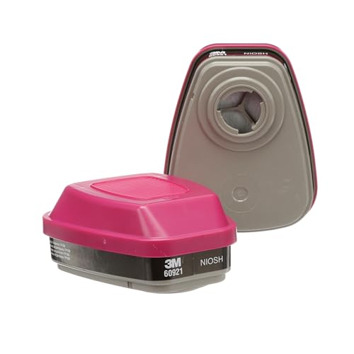 3M P100 Respirator Cartridge Filter, OV/P100, 1 Pair