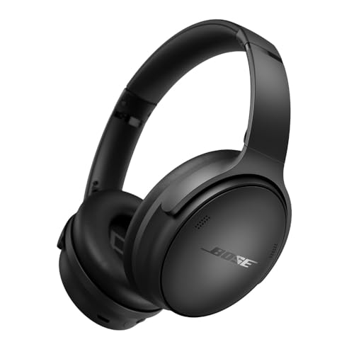 Bose QuietComfort Wireless Noise Cancelling Headphones, Black, 24-Hr Playtime