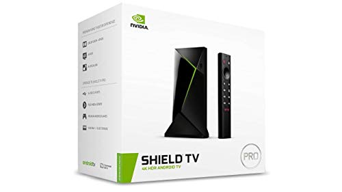 NVIDIA SHIELD Pro: 4K HDR Streaming Media Player with AI Upscaling